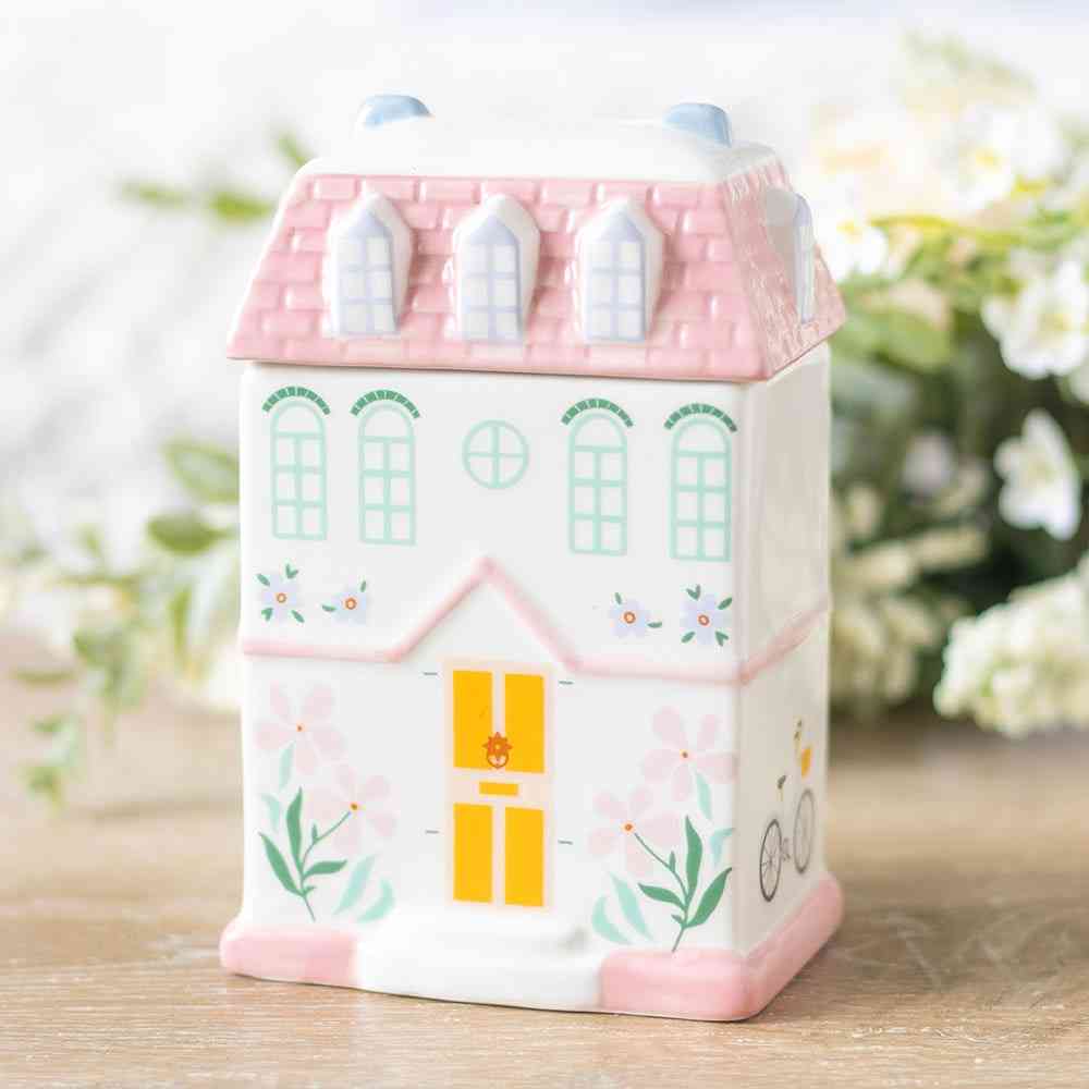 Something Different - Pastel House and Wax Warmer Ölbrenner/Teelichthalter fürs Raumdüfte - Mehrfarben